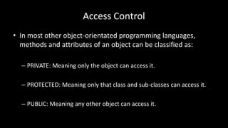 Python: Access Control | PPT
