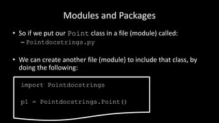 Python: Modules And Packages