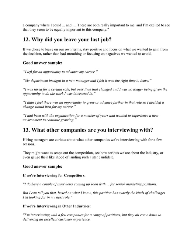 27 Common Job Interview Questions with Sample Answers.pdf