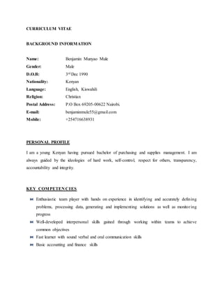 CURRICULUM VITAE | DOCX