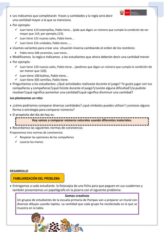 27 DE MARZO - MAT COMPARAM NÚMEROS  - UNIDOCENT.docx