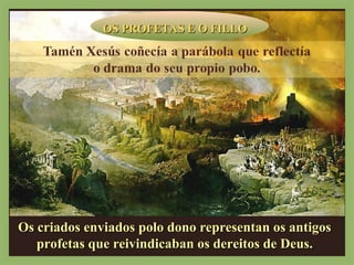 OOSS PPRROOFFEETTAASS EE OO FFIILLLLOO 
OOss ccrriiaaddooss eennvviiaaddooss ppoolloo ddoonnoo rreepprreesseennttaann ooss aannttiiggooss 
pprrooffeettaass qquuee rreeiivviinnddiiccaabbaann ooss ddeerreeiittooss ddee DDeeuuss.. 
 