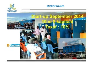 Nom du fichier – à compléter
MICROFINANCE
19
 