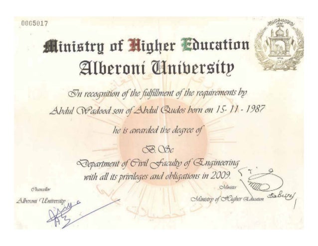 Certificate.