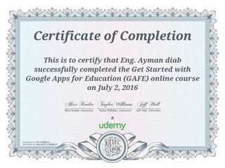 Get Started with Google Apps for Education (GAFE)
