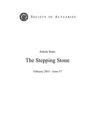 Article from:
The Stepping Stone
February 2015 – Issue 57
 