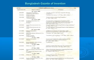 Bangladesh Gazette of InventionBangladesh Gazette of Invention
 