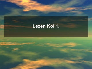 Lezen Kol 1.