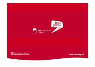 Fidelització del donant de plasma