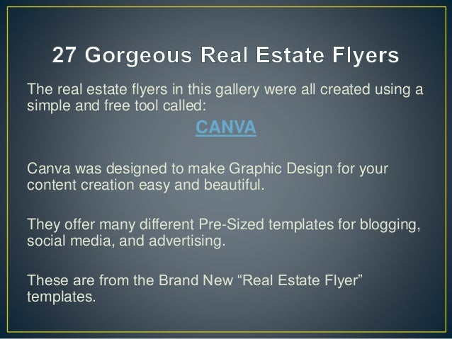 27 gorgeous real estate flyer templates you can create fast and free free real estate flyers