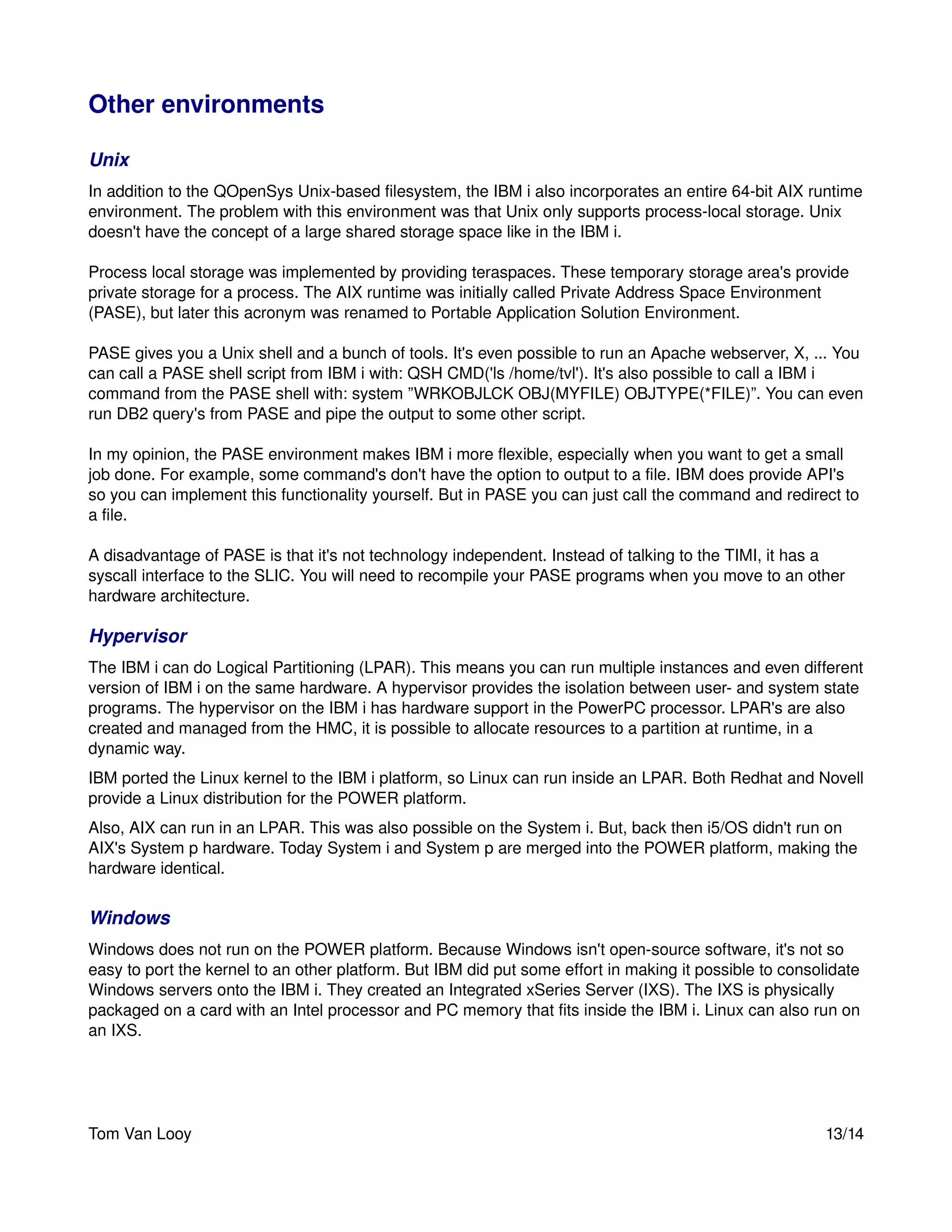 Introduction to the IBM AS/400 | PDF