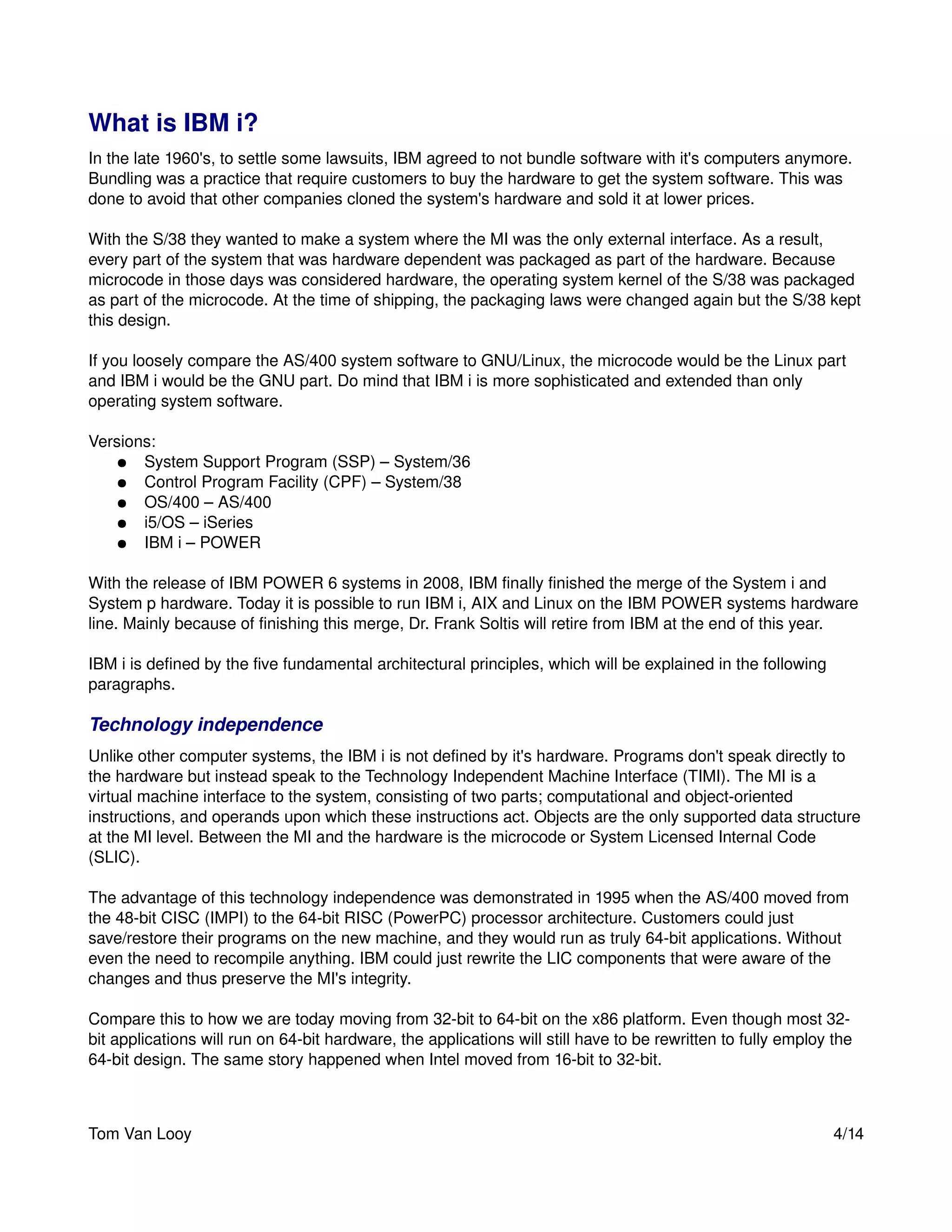 Introduction to the IBM AS/400 | PDF
