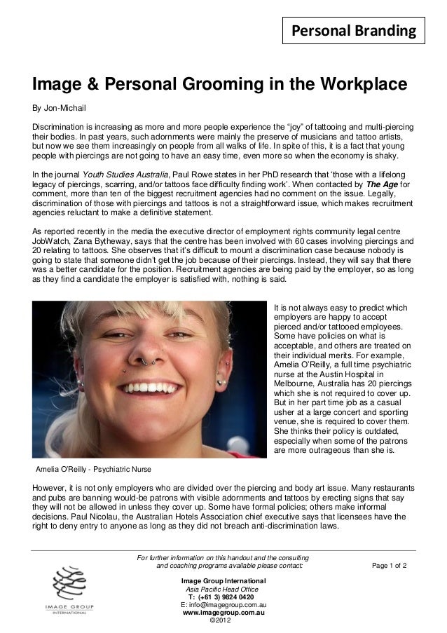 Image & personal grooming by jon michail