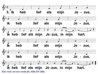 Een rivier vol van vrede (EL 429) (OT 398)
 