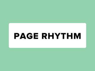 PAGE RHYTHM
 