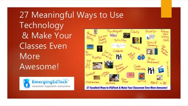 How To Use Technology – 7 smart ways to use technology in classrooms – CRGF