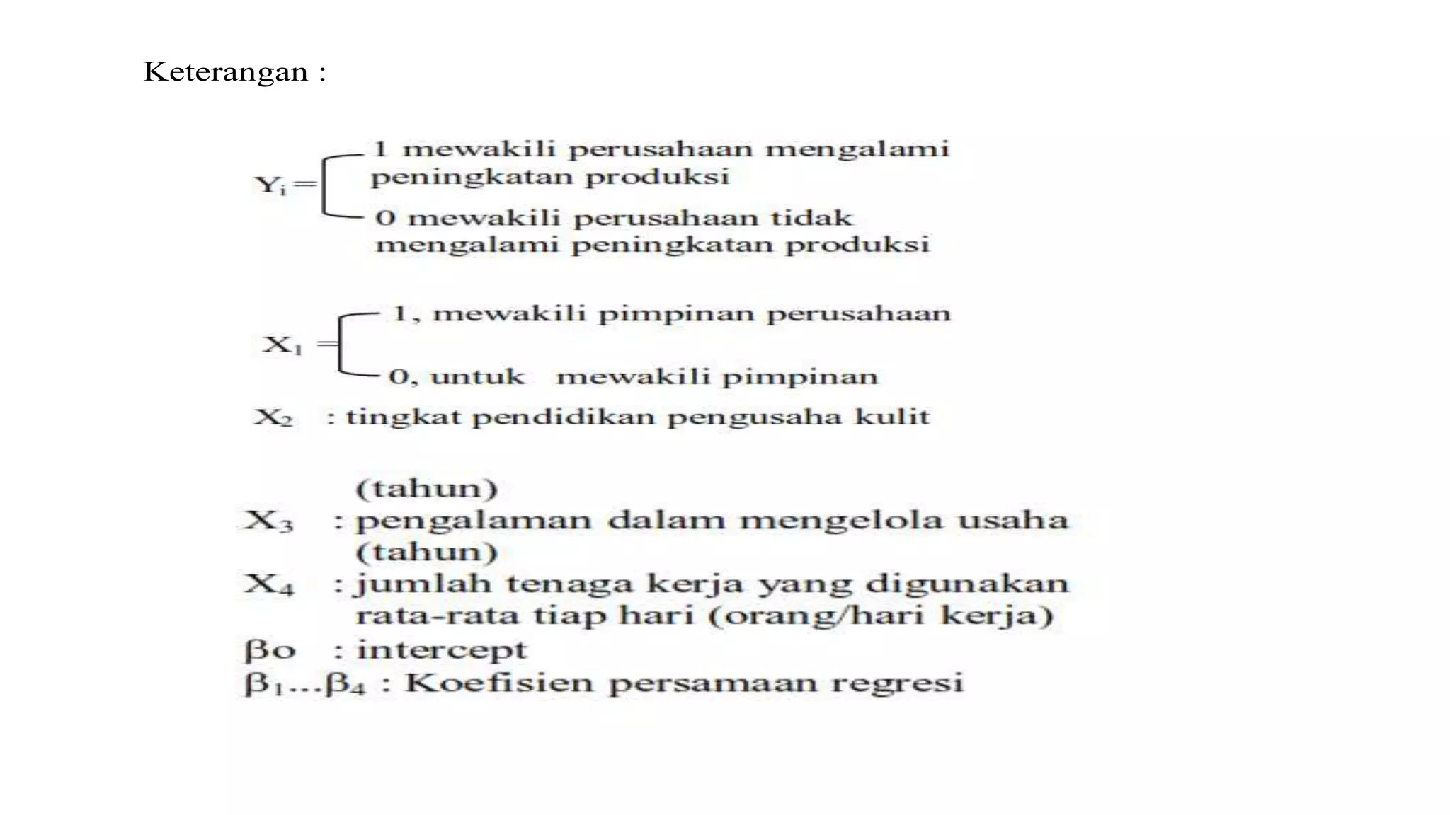 Keterangan :
 
