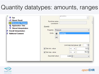 Quantity datatypes: amounts, ranges
 