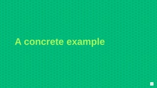 A concrete example
16
 