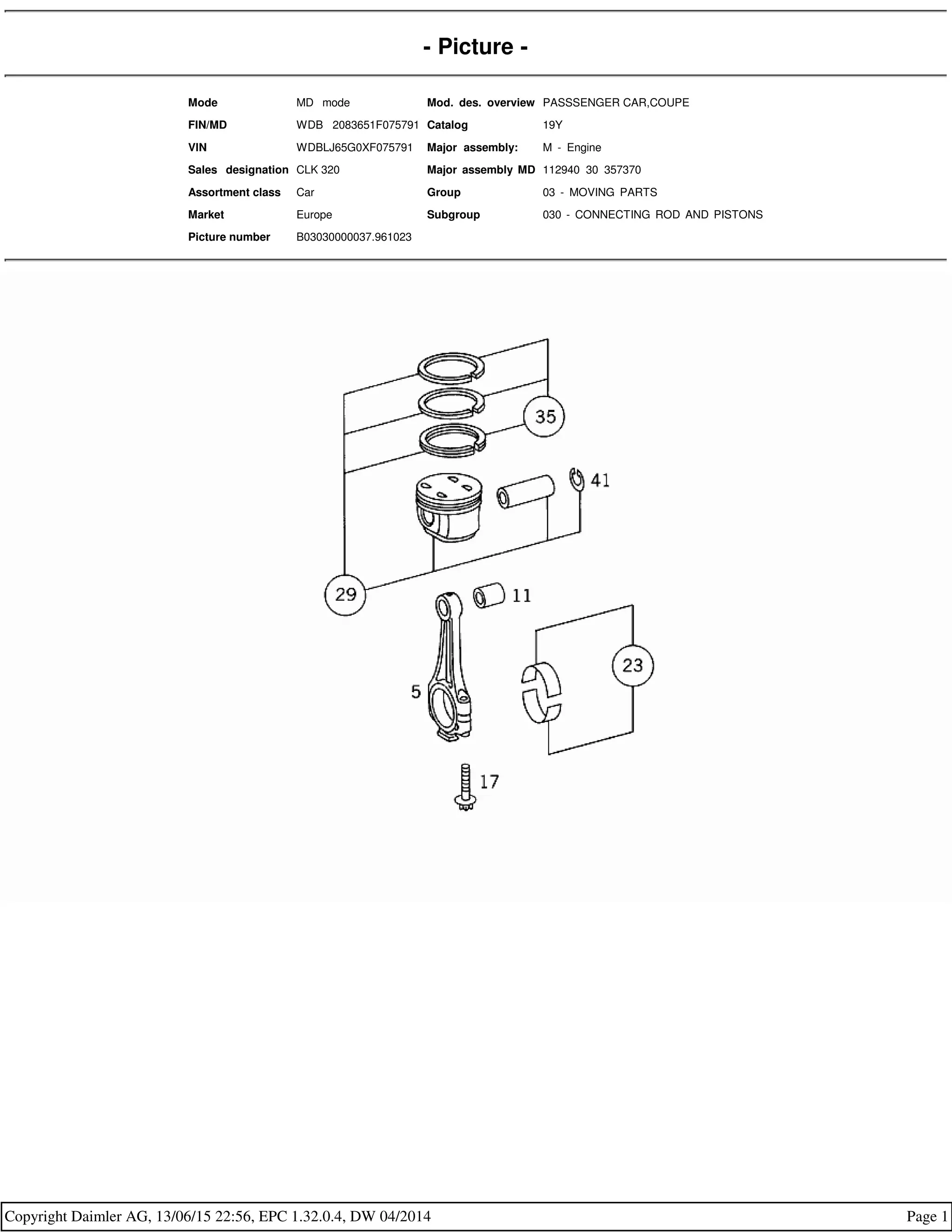 Mercedes benz m112 engine - epc | PDF