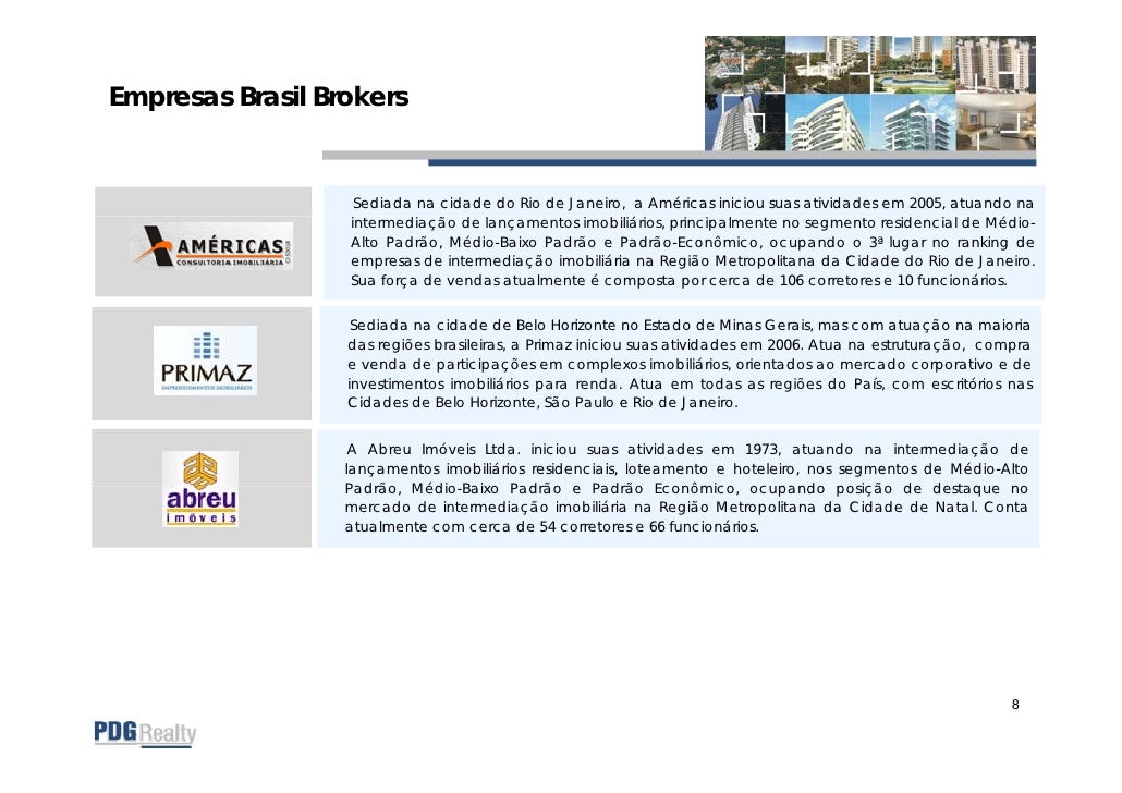 Apresentação Operação Brasil Brokers