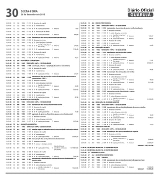30   sexta-feira
     28 de dezembro de 2012
                                  Diário Oficial
                                   GUARUJÁ




                                           7




                              6
 