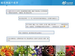 给花束起个名字
 