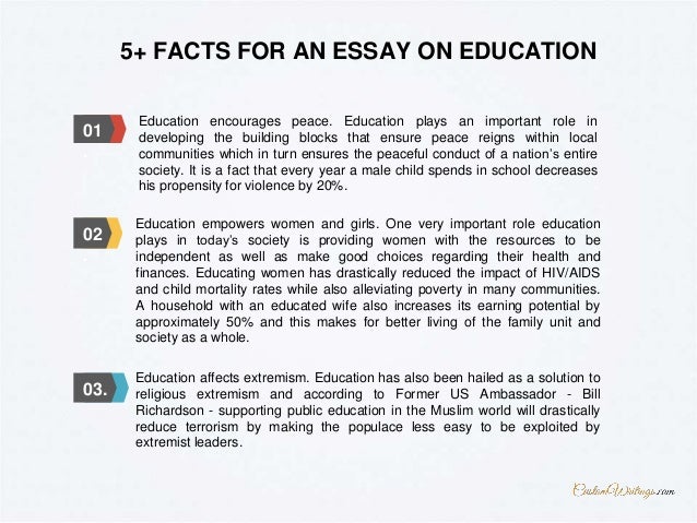 Essay about university education image