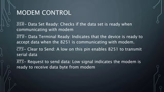 28. 8251 programmable communication interface | PPTX