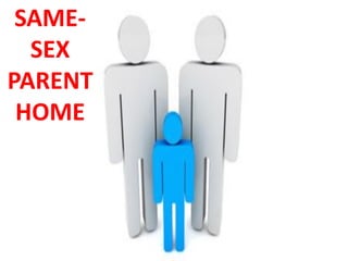 SAME-
SEX
PARENT
HOME
 