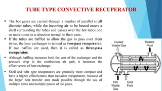 Recuperator Shell 28. WASTE HEAT RECOVERY.ppt