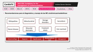 2023 ESC Guidelines for the management of Cardiomyopathies (II) | PDF