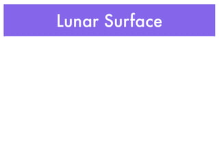 Lunar Surface
 