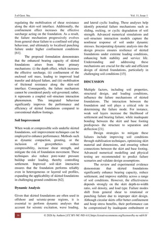 Failure Mechanisms and Design Optimization of Skirted Foundations for ...