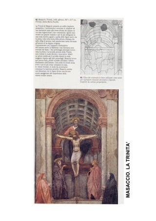 MASACCIO. LA TRINITA’
 