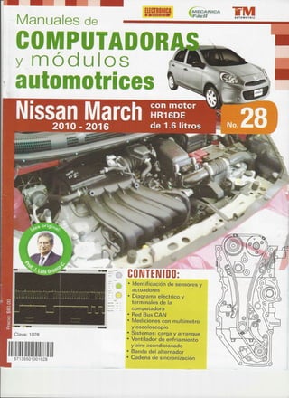 28   nissan - march; mecanica facil