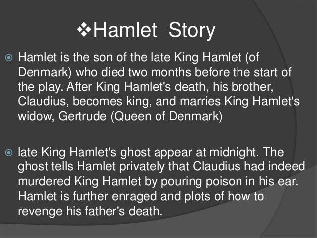 Short summary of hamlet