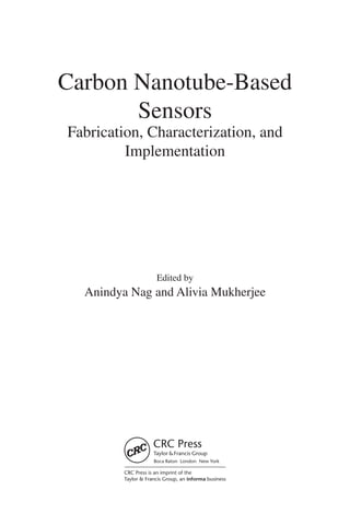 Carbon Nanotubebased Sensors Fabrication Characterization And ...
