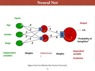 Neural Net
10
(ﬁgure from Lior Rokach, Ben-Gurion University)
 