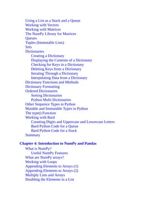 Google Gemini For Python Coding With Bard Converted Oswald Campesato | PDF