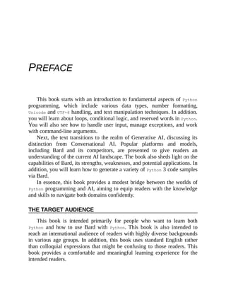 Google Gemini For Python Coding With Bard Converted Oswald Campesato | PDF