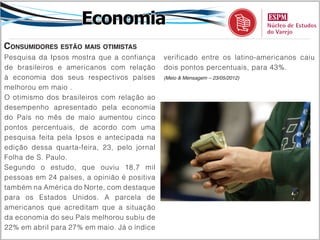 Mercado
Acionistas da Kraft Foods aprovam nome Mondelez para divisão de snacks
De acordo com informação publicada no Portal
SM em 22 de março, a Kraft Foods deveria
virar Mondelez em 2013. Os acionistas da
Kraft Foods aprovaram na quarta-feira (23/5),
por mais de 90% dos votos apresentados, o
nome Mondelez International, Inc., que havia
sido proposto no último mês de março.
A mudança acontecerá a partir da efetivação
da cisão anunciada pela empresa e o novo
nome identificará a companhia global de
snacks, que inclui o negócio no Brasil.
A Kraft Foods está se dividindo para criar duas
companhias líderes: uma empresa global de
snacks (Mondelez International, Inc.) e um
negócio focado na América do Norte, com
portfólio de produtos de mercearia, como
queijos e macarrão (Kraft Foods Group, Inc).
(Supermercado Moderno – 25/05/2012)
 