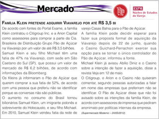 Varejo Fashion
H&M chega ao país tirando executivos da concorrência
Após quatro anos estudando o mercado             ainda terá de vencer muita burocracia.
brasileiro, a rede de vestuário sueca H&M        A começar pela demora na obtenção da
finalmente deu os primeiros passos para trazer   habilitação para utilizar o Sistema Integrado
sua operação ao país.                            de Comércio Exterior (Siscomex).
A varejista está montando um time de             O registro é necessário para que a varejista
executivos, todos vindos da concorrência.        possa importar para o Brasil os produtos
Na lista de contratados está um dos homens-      fabricados por 700 fábricas espalhadas por
chave da Riachuelo, Flávio Amadeu, atual         Europa e Ásia.
diretor de operações da Guararapes.              O tempo médio para expedição do documento
Segundo apurou o Brasil Econômico, a             é de longos seis meses para sair. Para driblar
Lojas Renner e a C&A também vão perder           o problema, a H&M poderia usar uma trading,
colaboradores estratégicos para a rede sueca.    mas pagaria mais impostos, além de ter o
O contrato assinado pelos executivos prevê       inconveniente de receber suas roupas com
multa de R$ 3 milhões caso sejam divulgados      etiquetas em nome da importadora.
os planos de abertura das primeiras lojas no     Confira a matéria completa em nosso site
país, o que deve acontecer no início de 2013.    varejo.espm.br
Mas até lá, a segunda maior varejista de         (Brasil Econômico – 22/05/2012)

vestuário do mundo, atrás apenas da Zara,
 