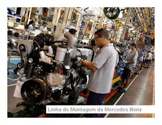 Linha de Montagem da Mercedes Benz
 