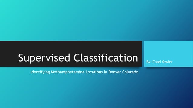 Supervised Classification | PPT