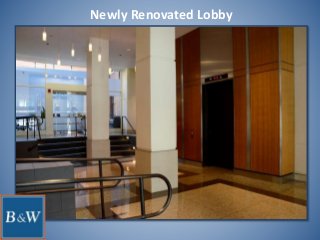 Newly Renovated Lobby
 