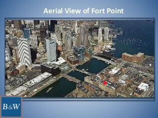 Aerial View of Fort Point
 