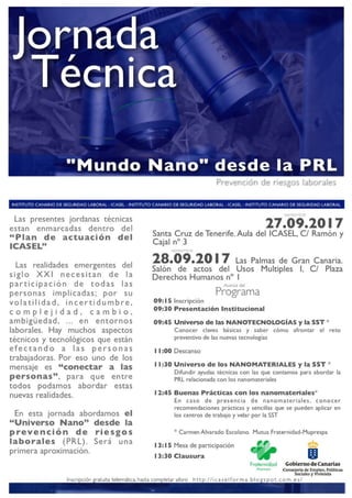 Mundo Nano desde la PRL. Cartel.
