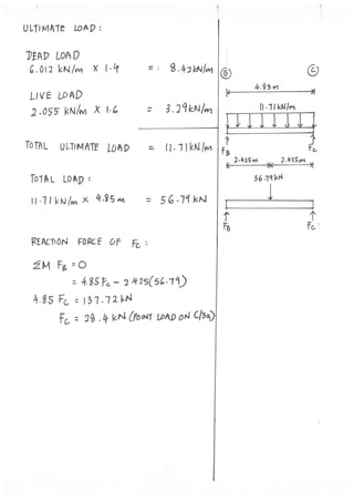 Beams and Columns Individual Calculations