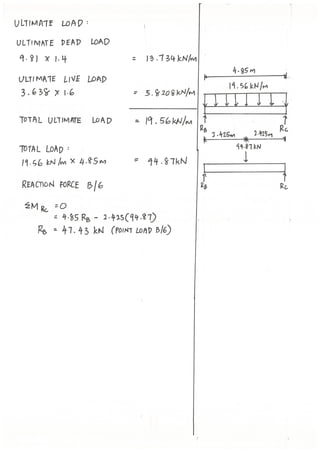 Beams and Columns Individual Calculations